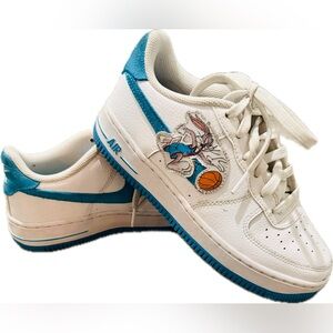 Youth Air Force 1 low. Space Jam youth size 5.5